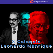 X coloquio Leonardo Manrique